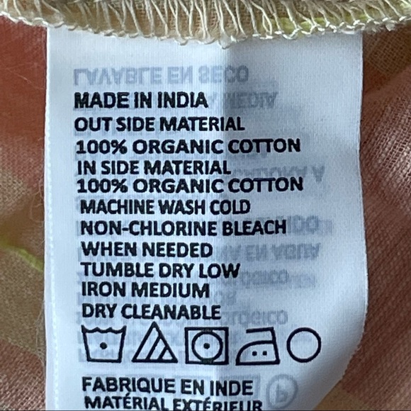 PRANA NWT MARINA BAY TUNIC COVERUP SUNSET PEACH SMALL - Picture 10 of 11